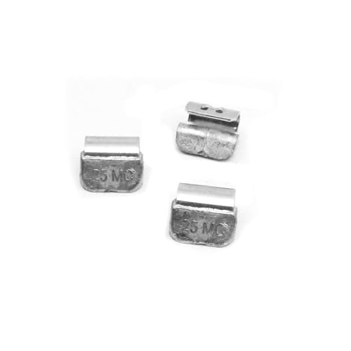 MC Type 0.25oz Wheel Weights Lead Clip on 50Pcs/Box Fits Alloy Rim - size: MC-0.25 Oz