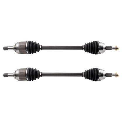 TRQ Rear Driver & Passenger Side CV Axle Assembly Set - style: CSA36507
