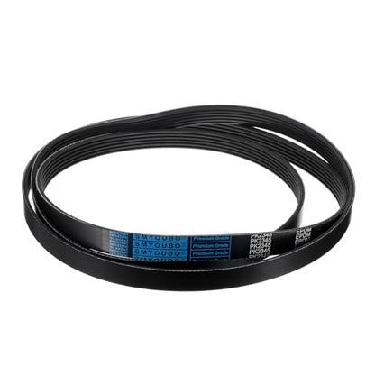 uxcell 6K923/6PK2345 Serpentine Belt 6 Ribs 2345mm Length x 21mm Width x 5mm Height, EPDM Poly V Belt, Multi Wedge Micro V Belt for Vehicle - size: 6PK2345