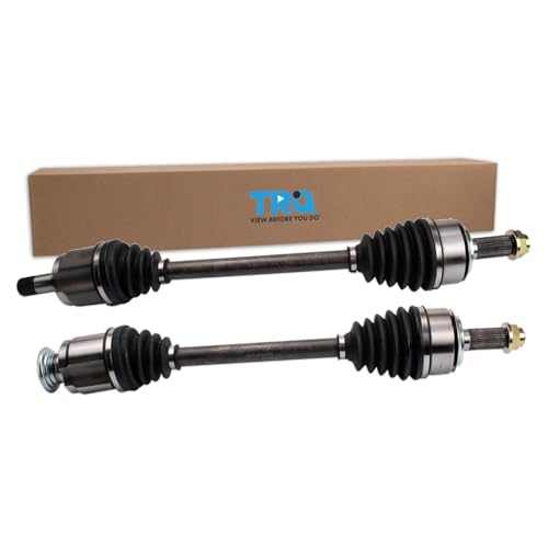 TRQ Front Driver and Passenger Side CV Axle Assembly Set 2 Piece - style: CSA32607