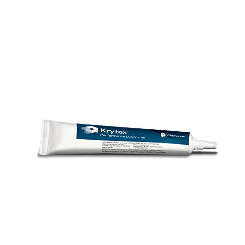 Krytox by Chemours - D12340486 GPL 206 Grease, Pure PFPE/PTFE, 2 oz Tube - size: 2 oz