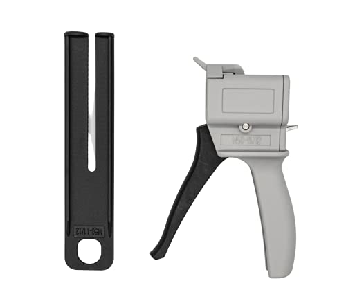 Dual Cartridge Gun Kit with Epoxy, 50ml, Mixing Nozzles - size: 4.5"(11.5cm)