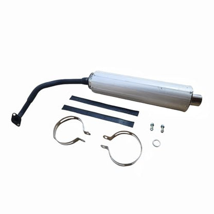 Muffler Exhaust Pipe System for GY6150 Scooters 139QMA 139QMB 4 Stroke Engine
