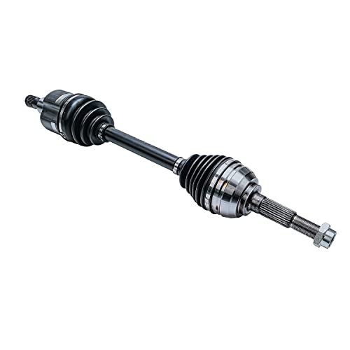 Detroit Axle - 4WD Front CV Axle Shaft for Chevrolet Trailblazer GMC Envoy - size: 86C_AX/Single