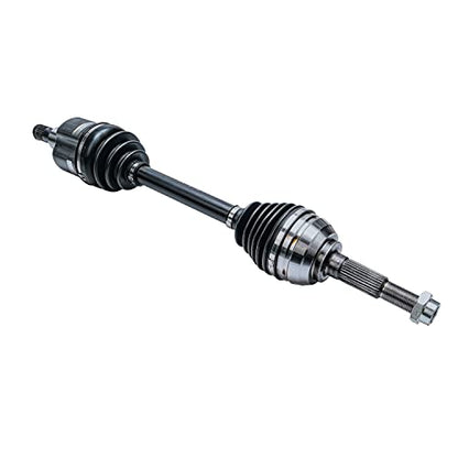 Detroit Axle - 4WD Front CV Axle Shaft for Chevrolet Trailblazer GMC Envoy - size: 86C_AX/Single