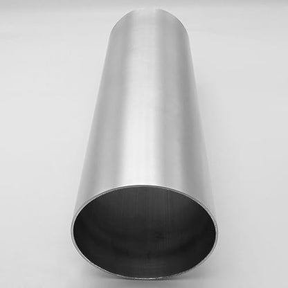 AC PERFORMANCE 5" Straight Aluminum Intercooler Air Intake Tube - color: Silver 0, size: 5" (127mm)