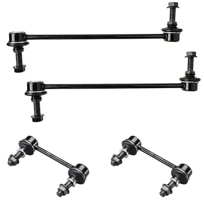Front & Rear Sway Bar Links FITS for Ford Fusion Edge, for Lincoln MKZ MKX - size: 4p for fusion 13-20