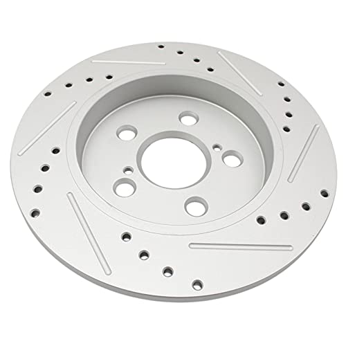TRQ Performance Front and Rear Brake Pad and Rotor Set Ceramic Coated
