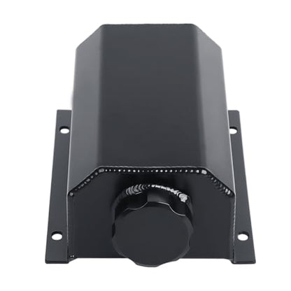 LokoCar Radiator Coolant Overflow Recover Tank 2L Universal Aluminum Black - color: Black, size: 2 Litres