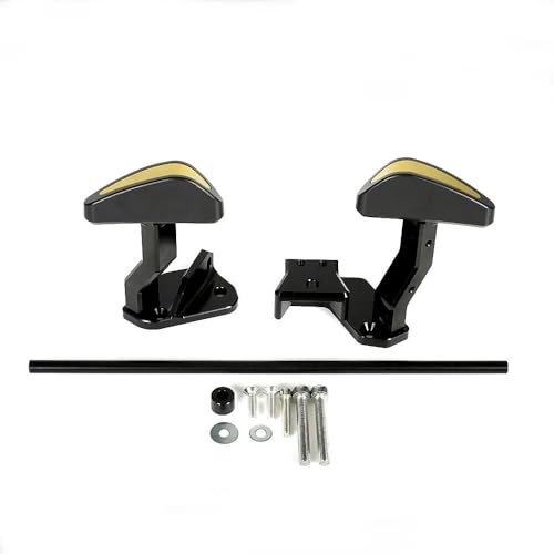 No-Cut Frame Sliders Compatible with Hayabusa GSX1300R 2022-2026 (Gold) - color: gold