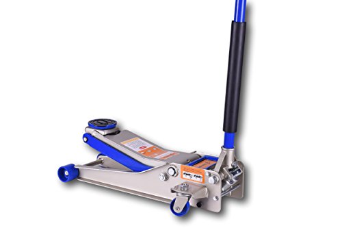LiftMaster 3 Ton Heavy Duty Ultra Low Profile Steel Floor Jack with Quick Lift