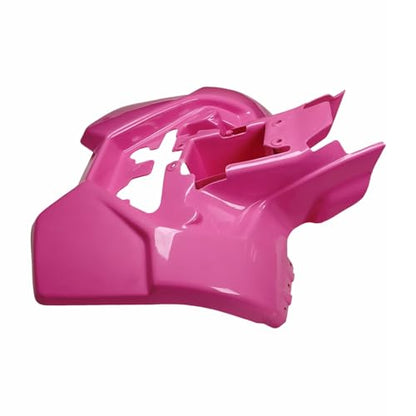 RedCap ATV Front & Rear Body Fender Kit for 150cc 250cc Kazuma Dingo Lacoste Panda Compatible with Kazuma 150cc 250cc RedCat Roketa SunL TaoTao Coolster Baja Chinese ATV Quad - color: Pink