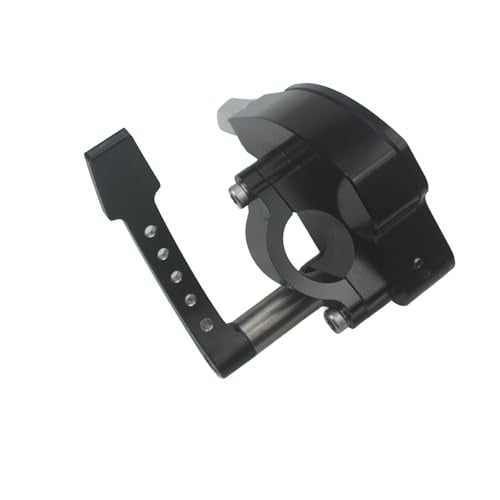 Motorcycle 7/8" 22mm CNC Billet Throttle Thumb Assembly Controller for TRX400EX TRX 250/450R ltr450 ltz400 Dirt Pit Bike ATV UTV (CNC-Black)