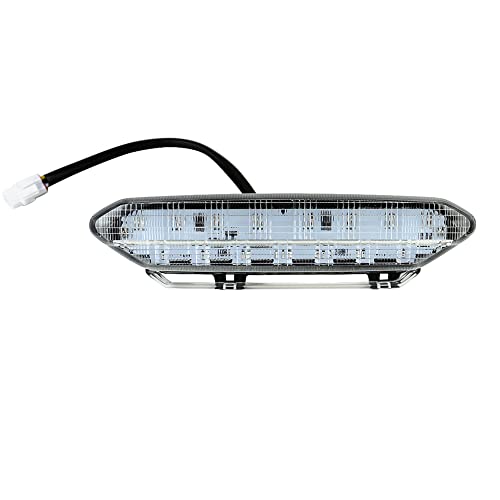 LED Tail Light Brake Rear Light for ATV 2006-2009 Yamaha YFZ450 (Clear)