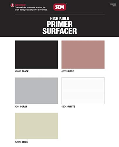 Sem White High-Build Primer Surfacer 16 oz. (2/Pack)