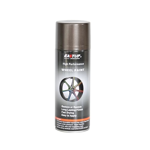 EASTUP Premium Antique Broze Metallic Acrylic Enamel Wheel Paint - Brilliant Finish, High Durability, Fade-resistant, Quick Drying Rim Coating Spray Paint. - color: 07#132-Broze