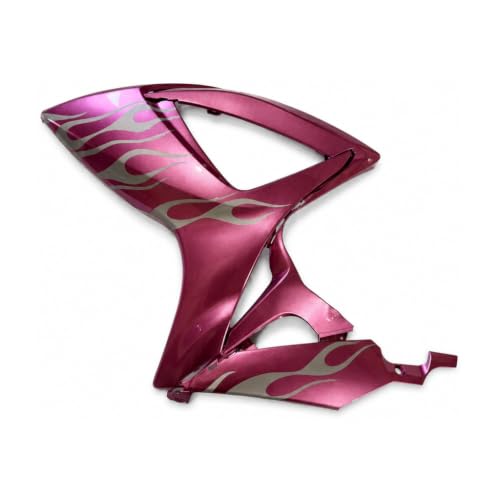 YTL -Pink Silver Flames Full Fairing Fit for Suzuki 2006-2007 GSXR 600/750 - color: 007-Pink Silver Flames