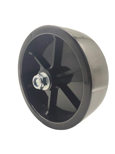 6-Inch Trailer Jack Wheel Replacement Trailer Tongue Jack Wheel Hitch Utility Replacement Parts Jack Wheel 1200lb Capacity