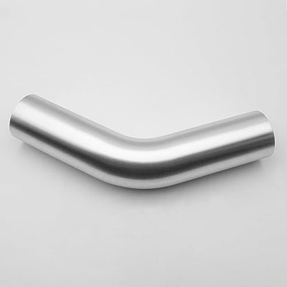 AC PERFORMANCE 1.75" 45° Degree Aluminum Elbow Intercooler Air Intake Tube - color: Silver 45, size: 1.75" (45mm)