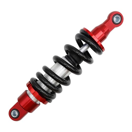 280mm Adjustable Motorcycle Rear Shock Absorber, 11" Shock Absorber Suspension, Replacement for Honda Yamaha Apollo Stomp WPB Bucci Orion M2R Lucky 50cc 70cc 90cc 110cc 125cc 150cc - size: 280mm