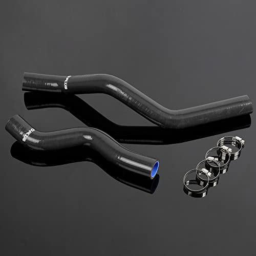 PIT66 Silicone Radiator Hose Kit Fit Honda Civic D17 1.7L 2001-2005 - color: Black, size: 2 Pcs