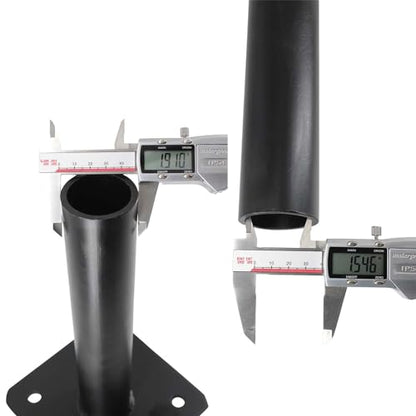 Adjustable Support Jack, 17" - 25" Adjustment Range - size: 17-25