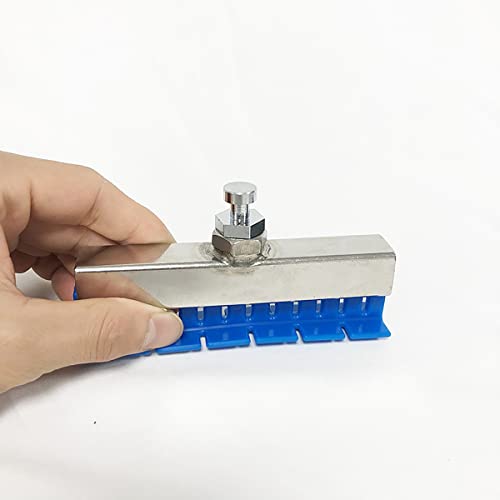CYGOODS 10pcs/Set Adhesive Green Blue Glue Tabs Tools Kits for Car Paintless Dent Repair Tool Auto Dent Repair Tools Long Dent Repair Tools - size: 10pcs slot and nylon glue tab set