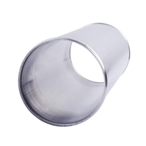 Aluminum Pipe Tube Intercooler Hose OD102mm(4"), 6061 Aluminu Air Intake Tube, Length 11.8" (300mm), Thickness 2mm Silver Aluminum Alloy Exhaust Pipe - size: OD102(4"), style: Straight
