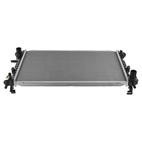 TRQ Radiator Assembly Aluminum Core Plastic Tank 1 Row Cross Flow - style: RDA82825