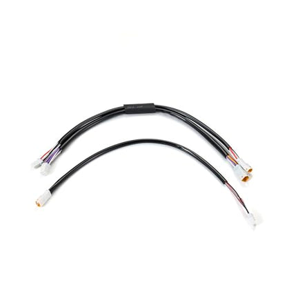 Mofun 16" Handlebar Wiring Extension Fit for Harley Softail Touring - style: 16"