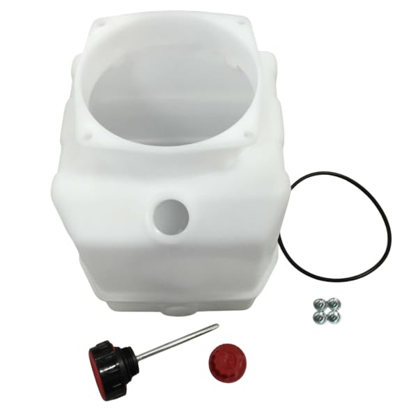 3 Quart Plastic Hydraulic Fluid Reservoir Kit for Dump Trailer