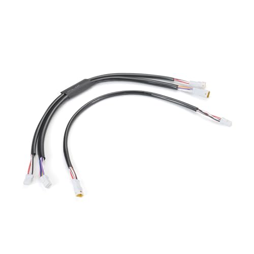 Mofun 14" Handlebar Wiring Extension Fit for Harley Softail Touring - style: 14"