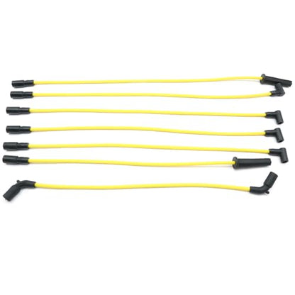 7 Pack 8mm Ignition Spark Plug Wire Set, Replacement for Chevrolet Express 1500 2500 1996-2005 Replacement for GMC Savana 1500 2500 1996-2007 4.3L V6 Engine