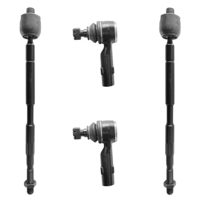 Front Outer Inner Tie Rod End Kit for Honda Odyssey 2011-2017 - size: ES800333 EV800909