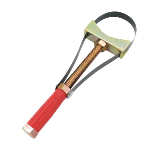 Heavy Duty Adjustable Oil Filter Wrench | Steel Strap Removal Tool