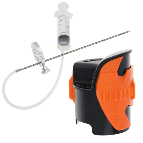 Fork Seal Saver & Oil Level Syringe Gauge Kit, Suspension Repair Tool Kit - color: Orange