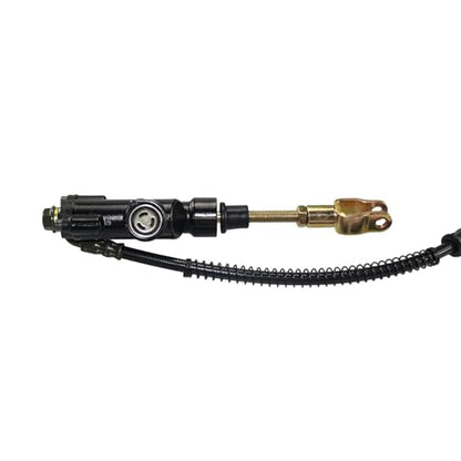 PRO BAT Mini ATV Rear Brake Kit with Master Cylinder Caliper Assembly - color: black