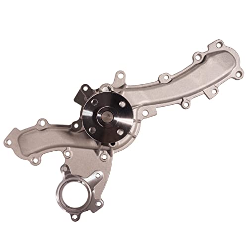 AUQDD AW6047 Water Pump Kit w/Gasket Fit For (V6-3.5L,2GRFE/2GR-FXE) 07-18 Lexus ES350 /07-15 RX350 /10-15 RX450h /05-18 Toyota Avalon /07-17 Camry /08-16 Highlander /06-12 RAV4 /07-16 Sienna Venza - size: AW6047