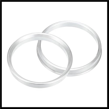 4pcs OD 74.1mm to ID 66.9mm Aluminum Alloy Car Auto Hub Centric Rings Wheel Bore Center Spacer Replacement Durable Material