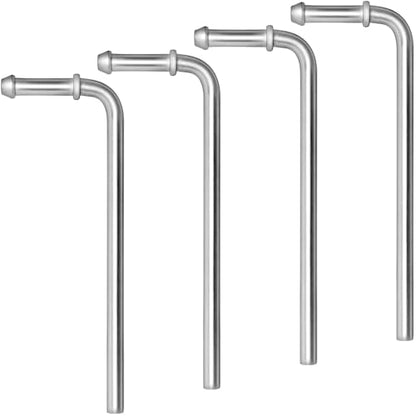 4Pcs Upgrade Exhaust Hanger Rod Stainless Steel 90° bend 7.5" Long ﻿