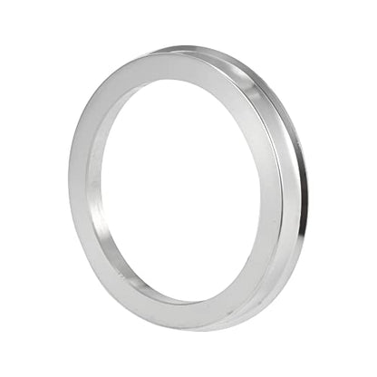X AUTOHAUX 4pcs OD 72.6mm to ID 58.6mm Aluminium Alloy Car Hub Centric Rings Wheel Bore Center Spacer - size: 58.6mm