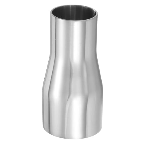 PATIKIL Concentric Reducer Pipe Fitting 2"(51mm) to 1-1/2"(38mm) OD - size: 2" to 1-1/2" OD