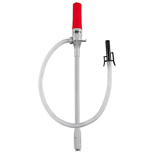 DEWAY Fuel Transfer Pump, Auto Stop, Battery Powered, Gray, Large - style: Auto-Stop