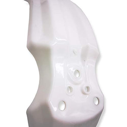 CLEO Plastic Fender Fairing Body Work Kit Set，Plastic Body Fender Kit 7 piece for CRF50 Chinese Mini Dirt Bikes - color: white