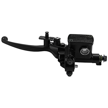 LOCOPOW 7/8” Left Hand Hydraulic Brake Lever Master Cylinder - style: Left
