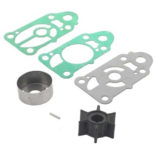 8M0080264 Water Pump Impeller Repair Kit for Mercury 2 2.5 3.3 3.5 HP - size: 2-3.5 HP