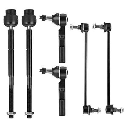 Front Suspension Lower Control Arms Kit Fit for Chevrolet Malibu 2005-2012, Fit for Saturn Aura 2007-2009, Fit for Pontiac G6 2005-2010, with Ball Joints -8 pcs