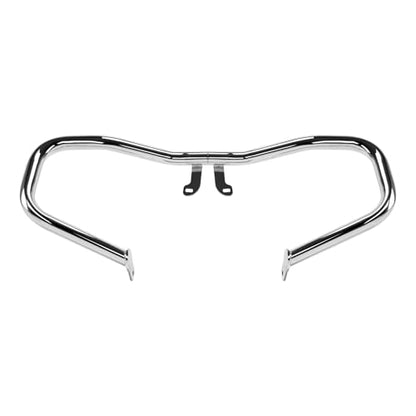 TCT-MOTORPARTS Chopped Engine Guard Crash Bar Fit for Harley Touring Road King, Street Glide, Electra Glide Standard 2014-2024 - color: Chrome