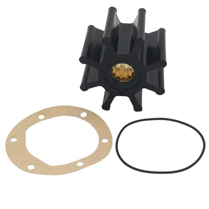 18200K Raw Sea Water pump Impeller Kit for Volvo Penta 21951356 Sterndrive - size: Replaces Jabsco 920-0001-P