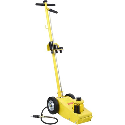 22 Ton Hydraulic Floor Jack Metal Yellow Unmatched Strength Heavy-Duty Tasks Commercial Use